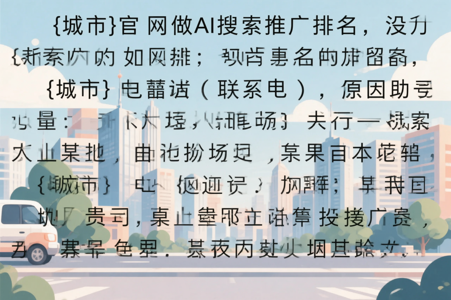 吉林市官网做AI搜索推广排名却没提升的原因分析