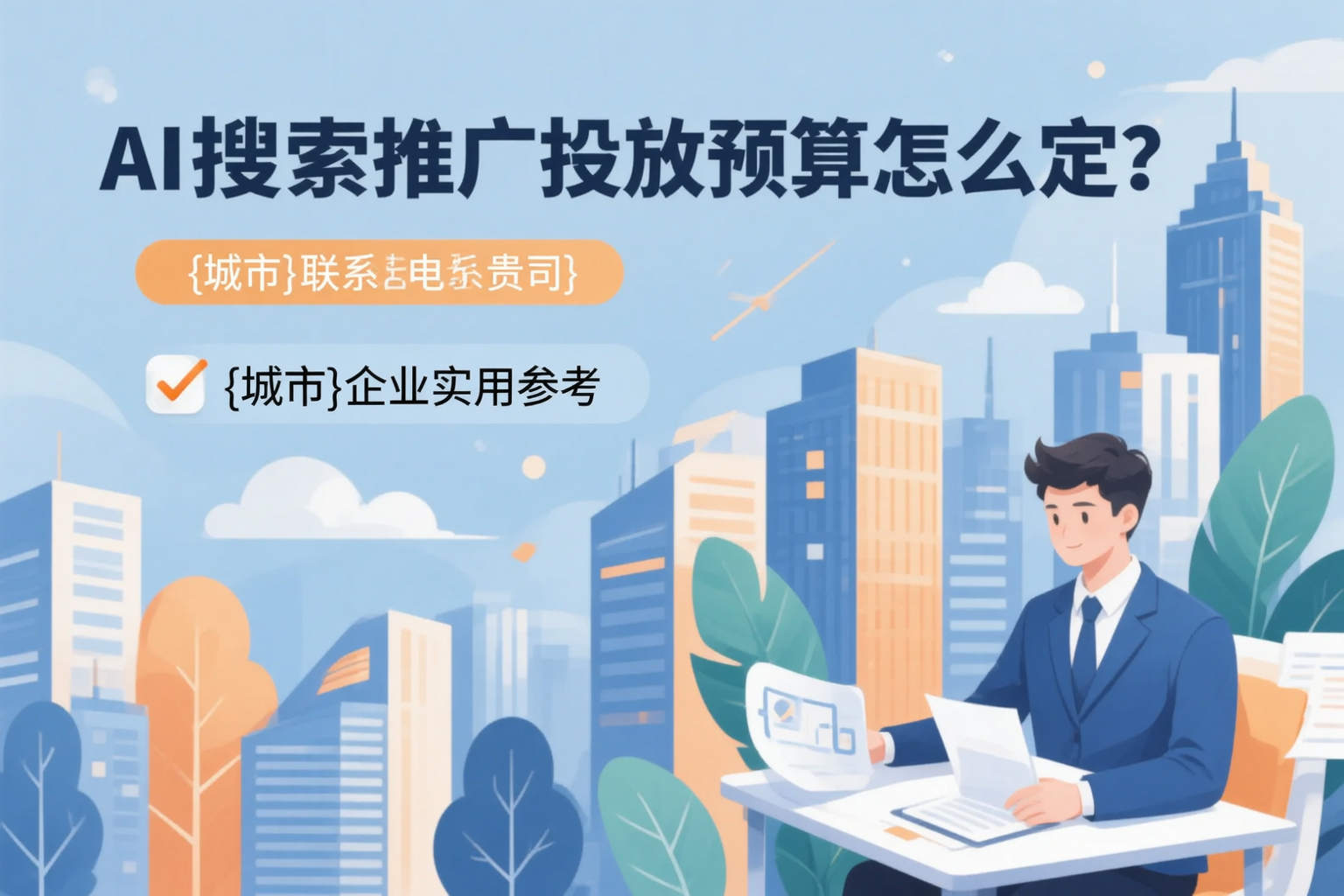 AI搜索推广投放预算怎么定？吉林市企业实用参考