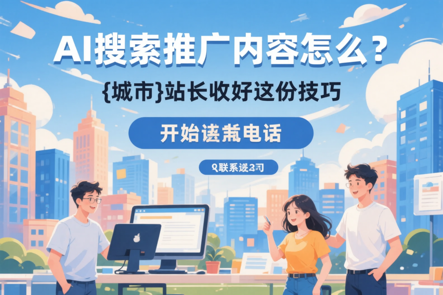 AI搜索推广内容怎么写？吉林市站长收好这份技巧