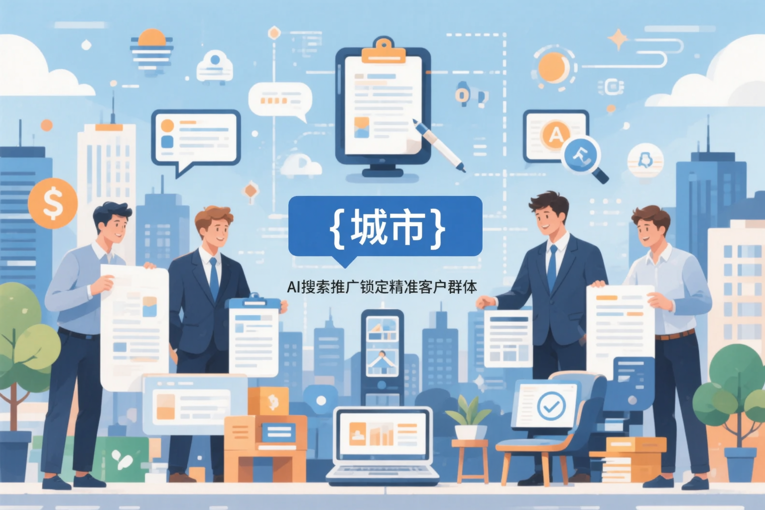 吉林市公司如何用AI搜索推广锁定精准客户群体