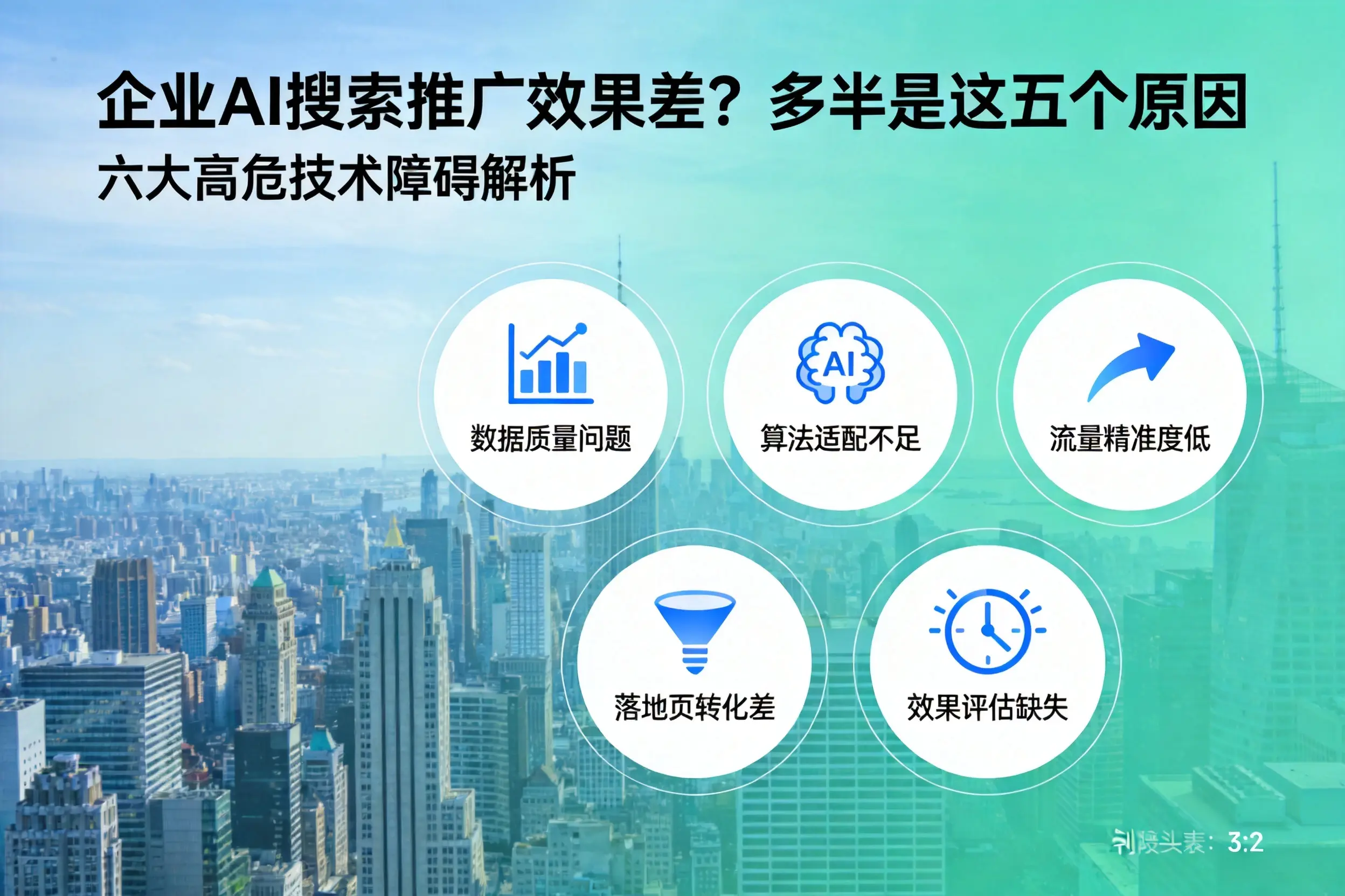 吉林市企业AI搜索推广效果差？多半是这五个原因