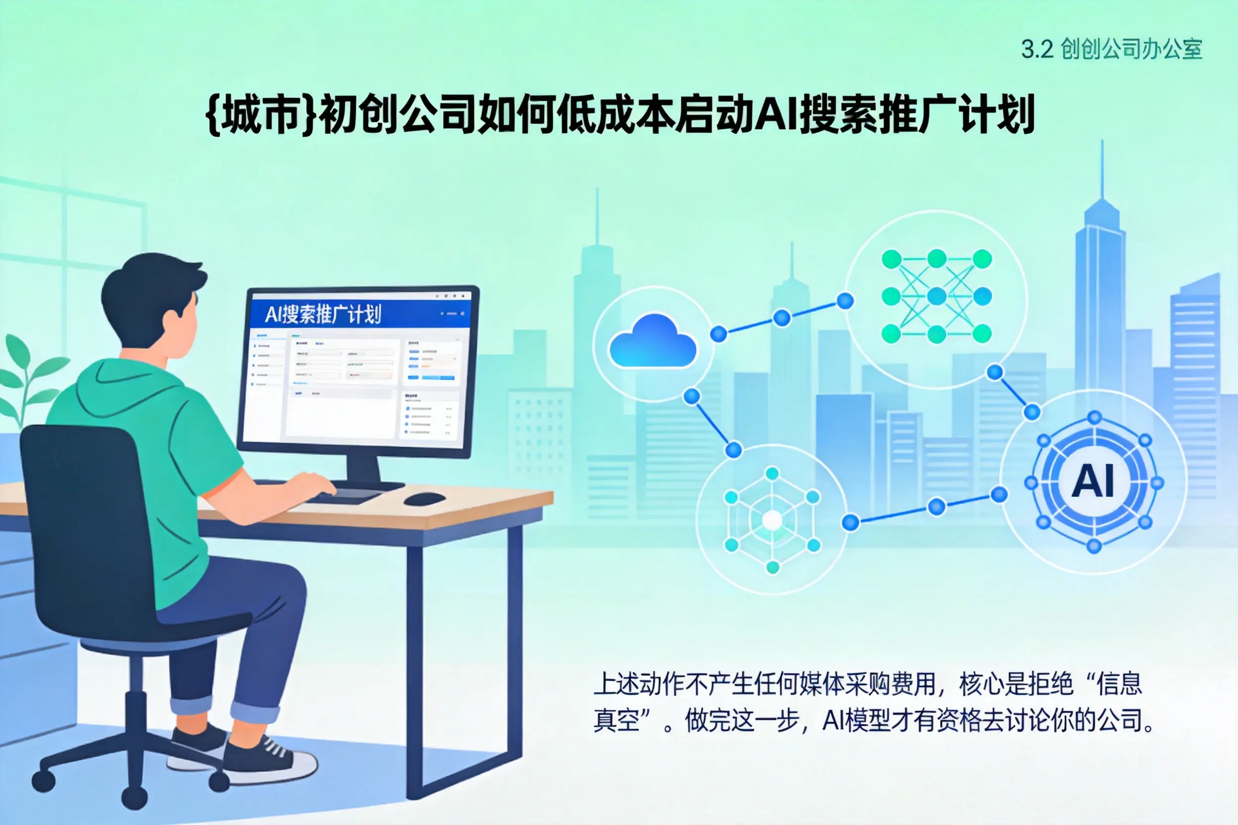 吉林市初创公司如何低成本启动AI搜索推广计划