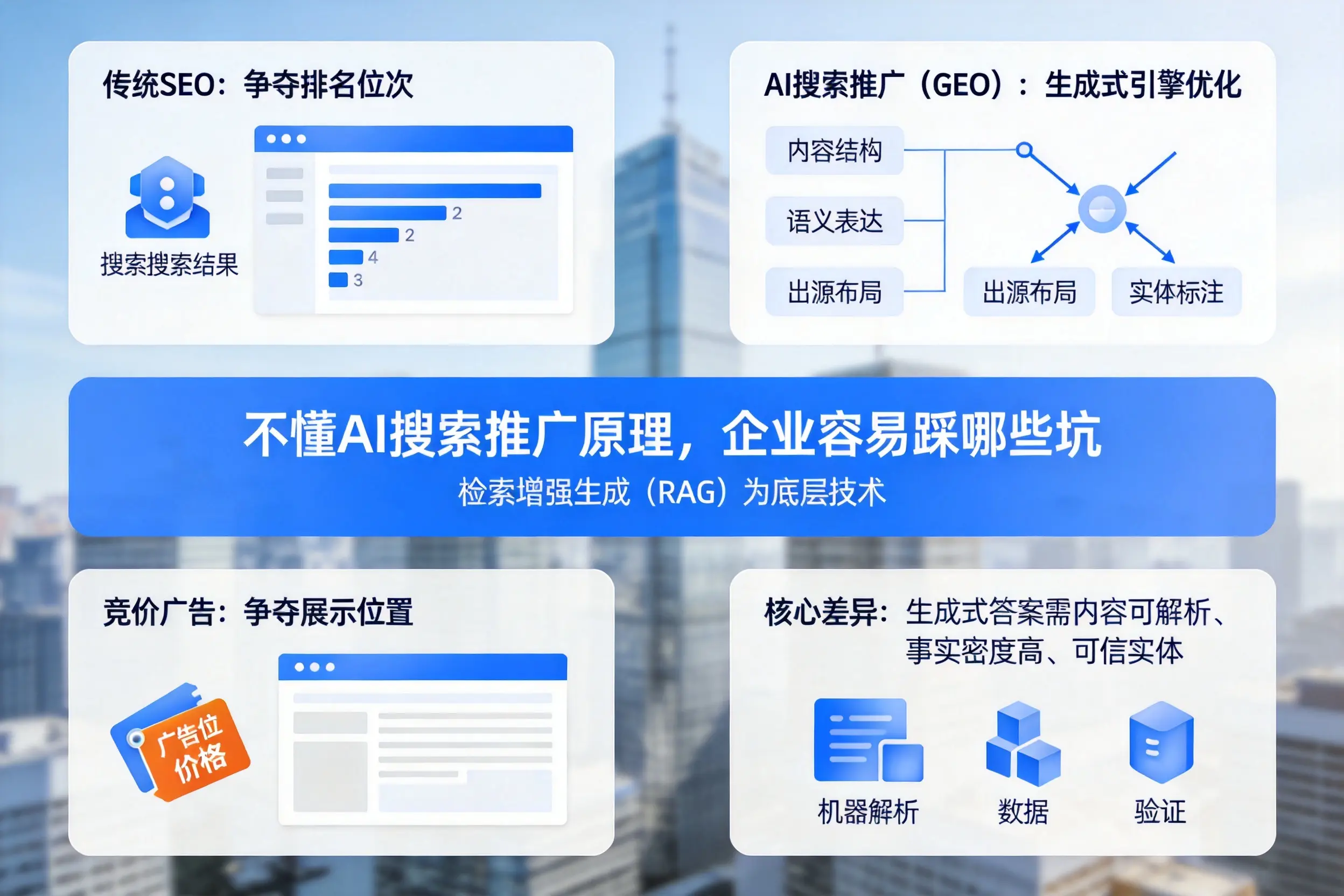 不懂AI搜索推广原理，吉林市企业容易踩哪些坑