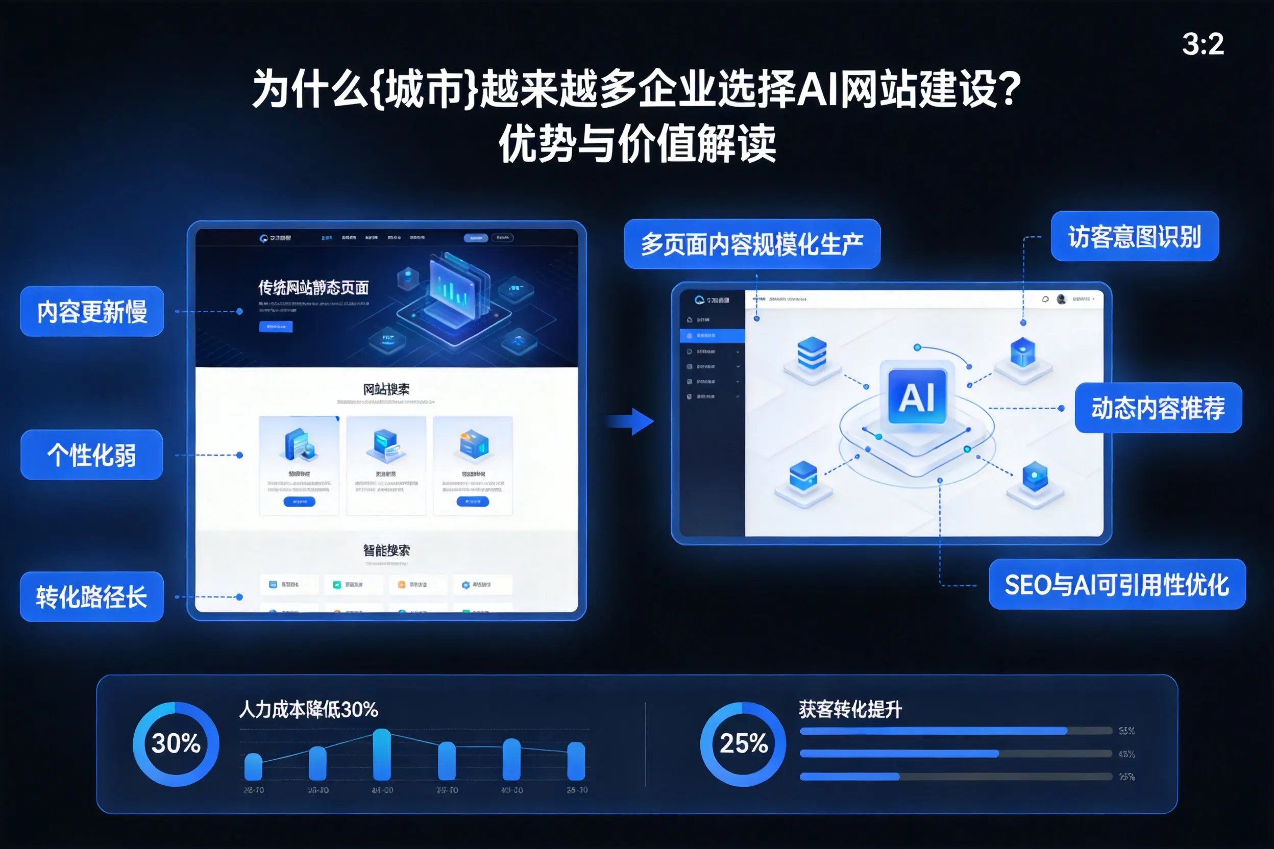 为什么吉林市越来越多企业选择AI网站建设？优势与价值解读