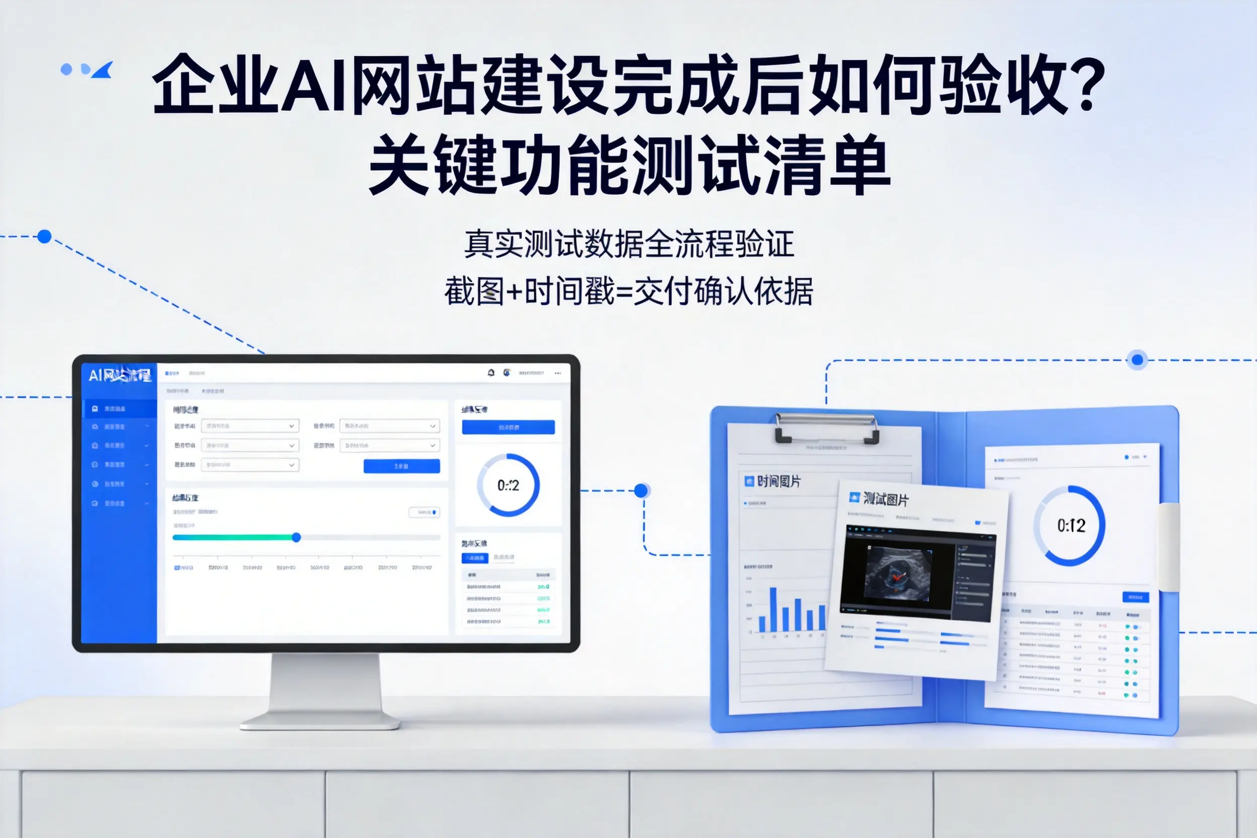 吉林市企业AI网站建设完成后如何验收?关键功能测试清单
