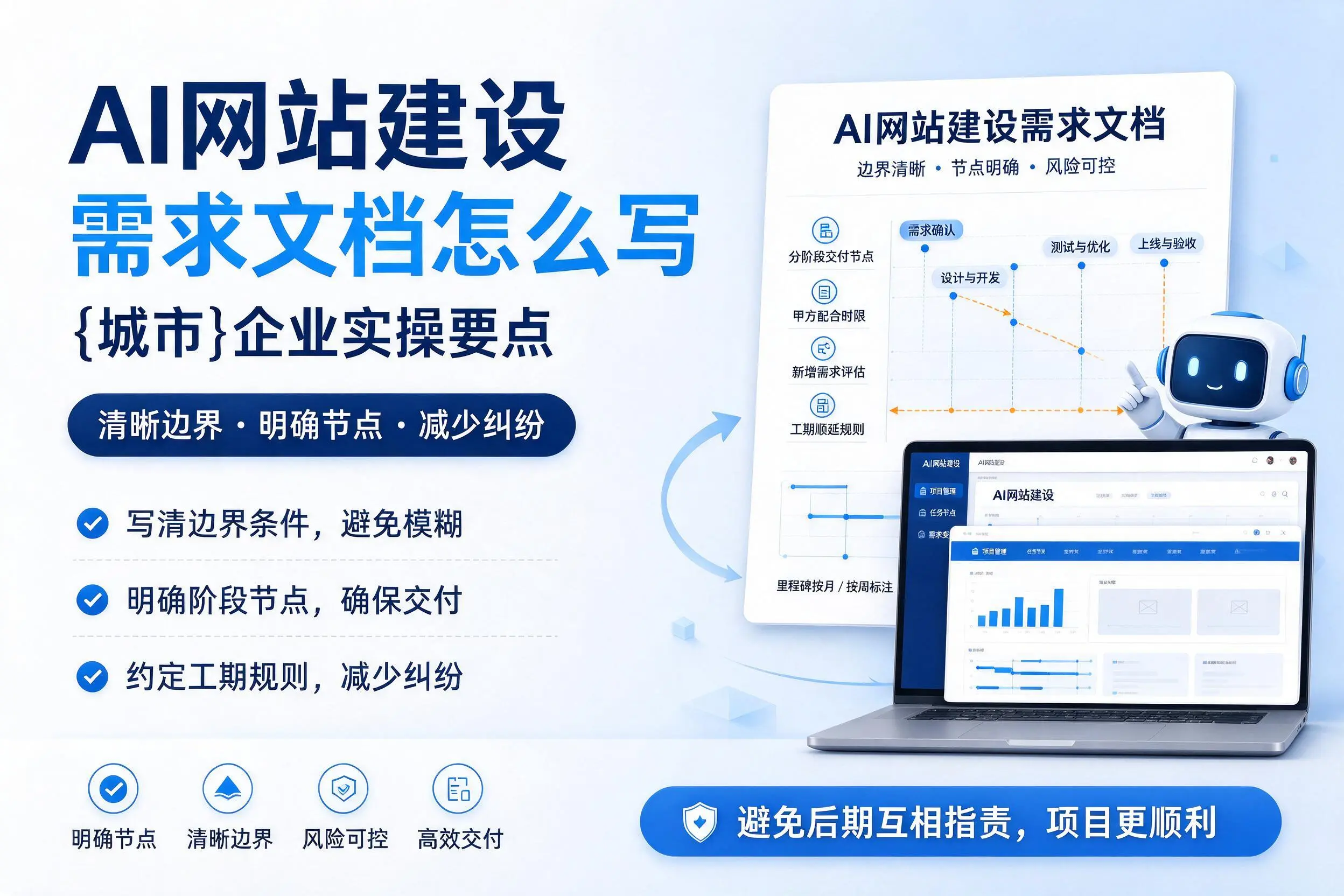 AI网站建设需求文档怎么写,吉林市企业实操要点